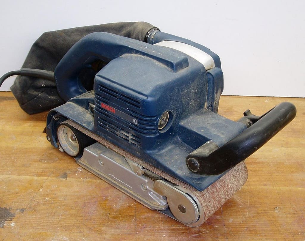 Belt sander bosch